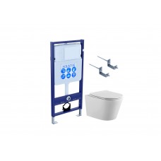 Комплект инсталляции с подвесным унитазом AQUATEK с сиденьем Set AQUATEK ВЕГА-KKI2 Комплект инсталляции с подвесным унитазом AQUATEK с сиденьем Set AQUATEK ВЕГА-KKI2